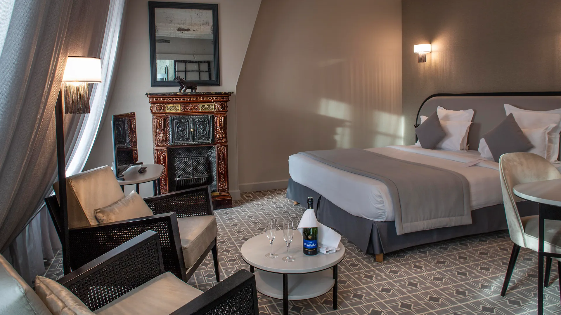 ***  Lenox Montparnasse Hotell Paris Frankrike