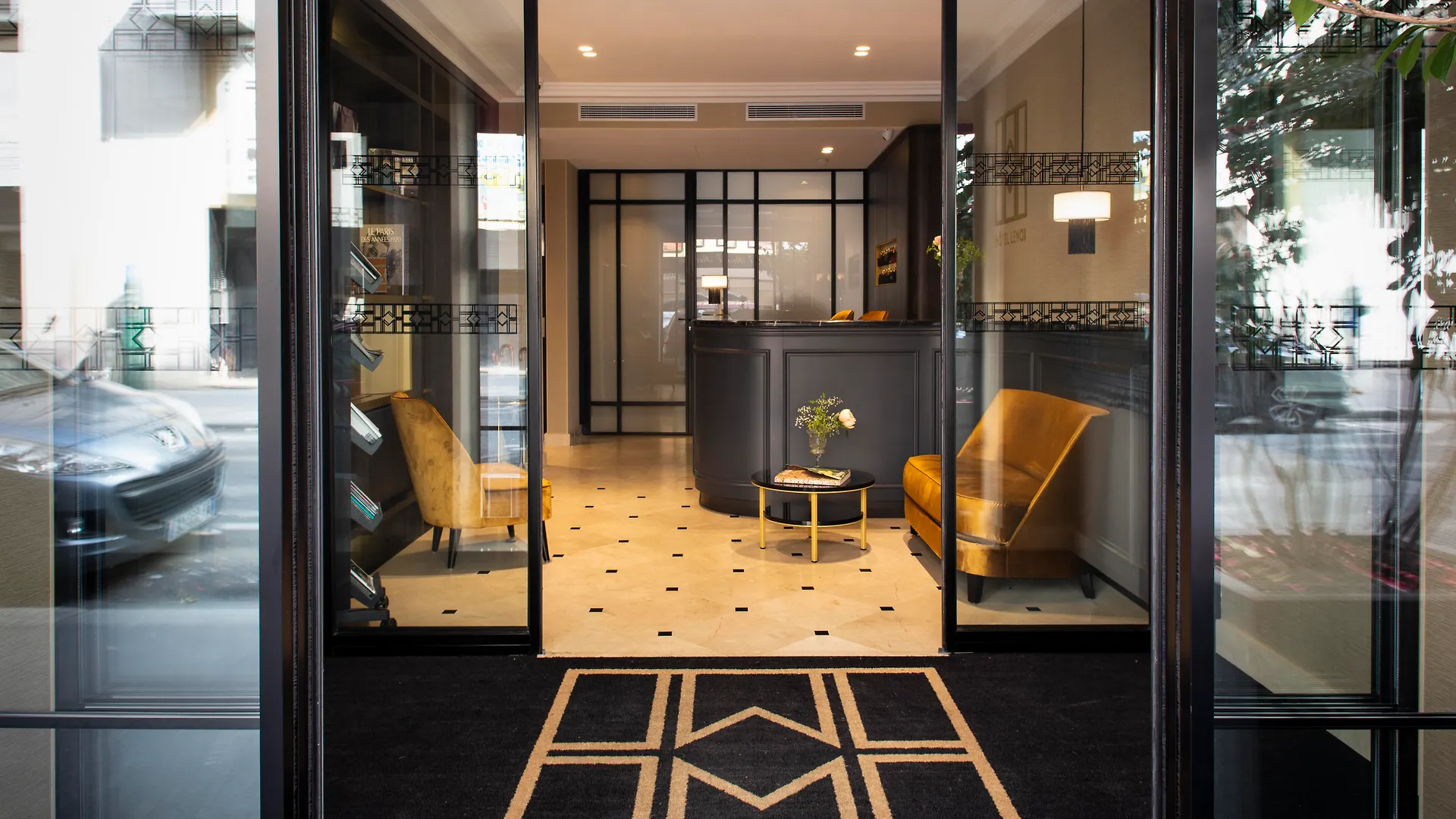 ***  Lenox Montparnasse Hotell Paris Frankrike
