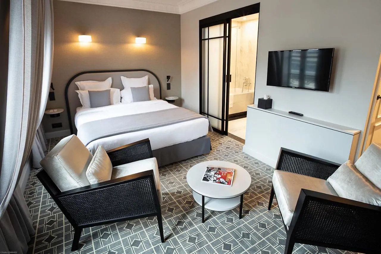 ***  Lenox Montparnasse Hotell Paris Frankrike